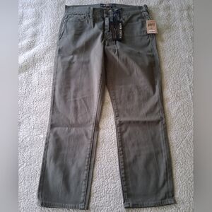 New Lucky Brand Sofia Capris Olive Green
